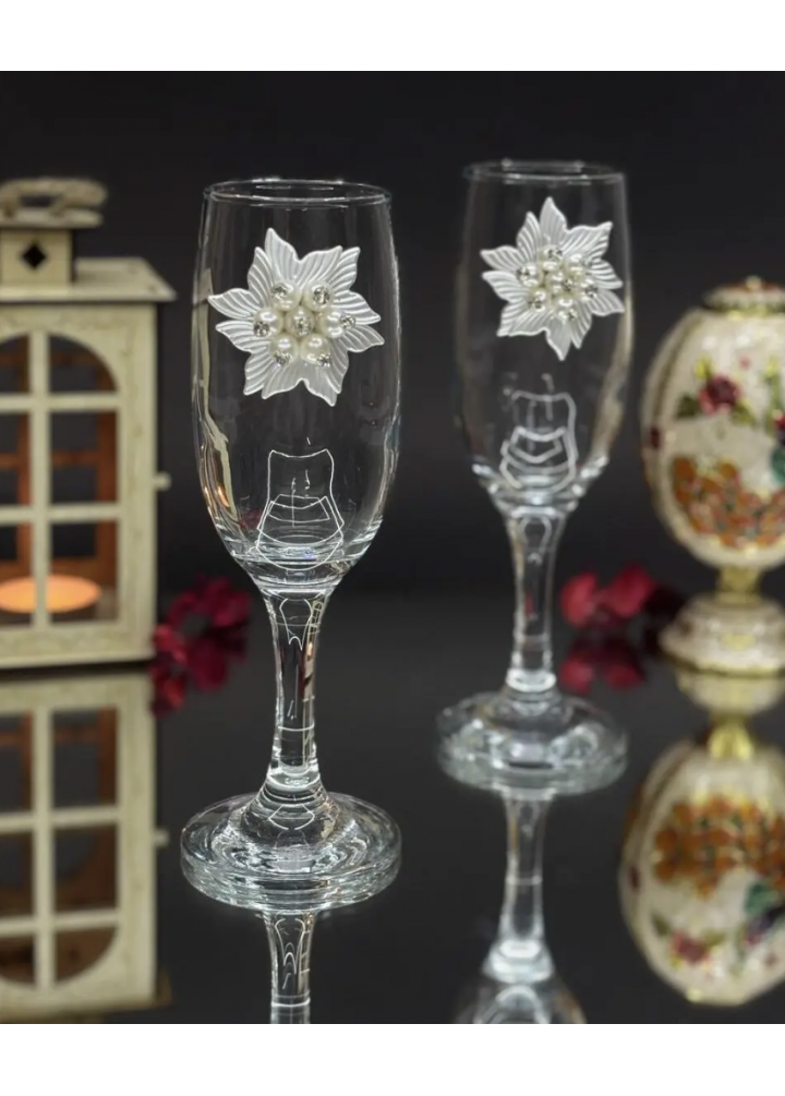 KirLiNova İnci Çiçeği Kahve Yanı 2’li - 190 ml