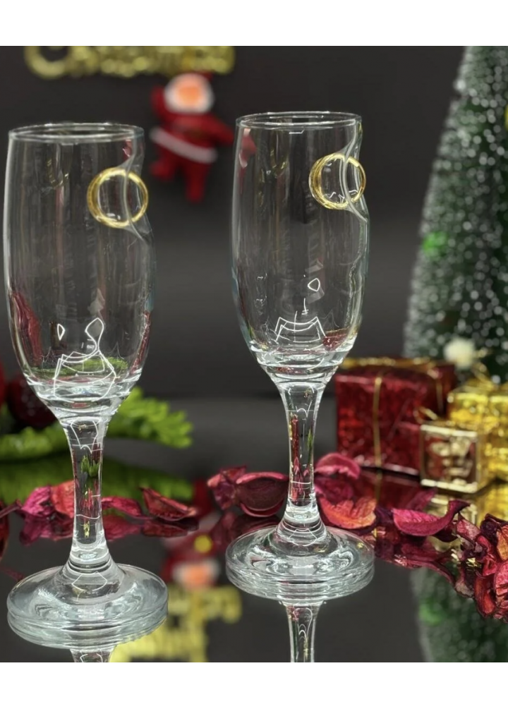 KirLiNova Yüzük Detay Kahve Yanı 2 li - 190 ml