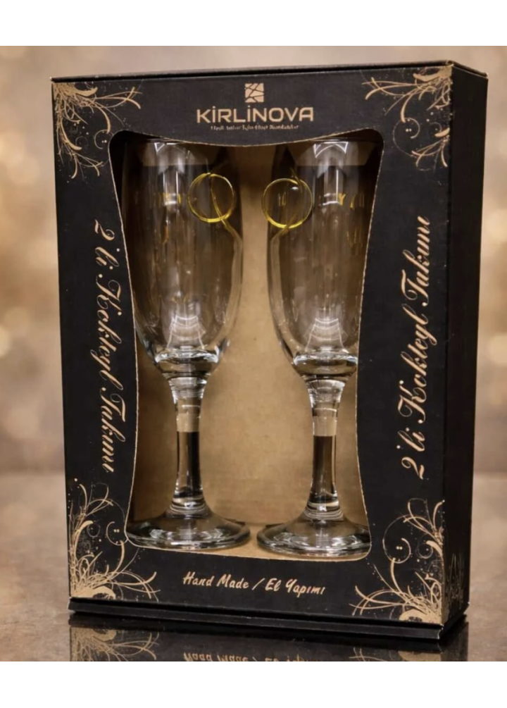 KirLiNova Yüzüklü Kahve Yanı 2 li -190 ml