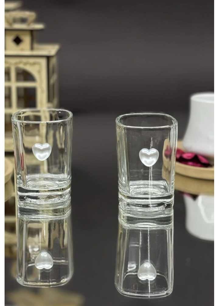 KirLiNova Kalpli Likor Kahve Yanı Bardak Seti 2’li