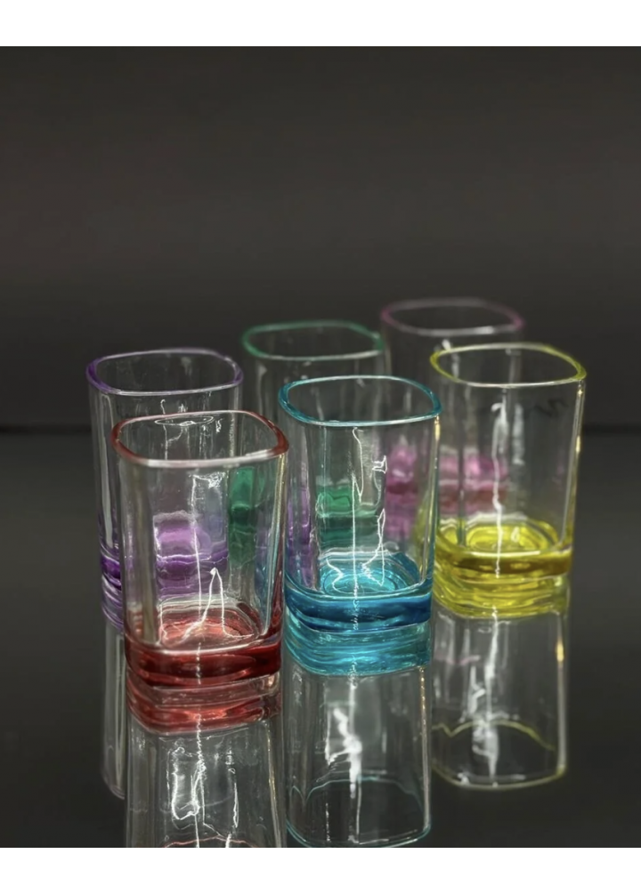 KirLiNova Renkli Kahve Yanı – 6’lı Set