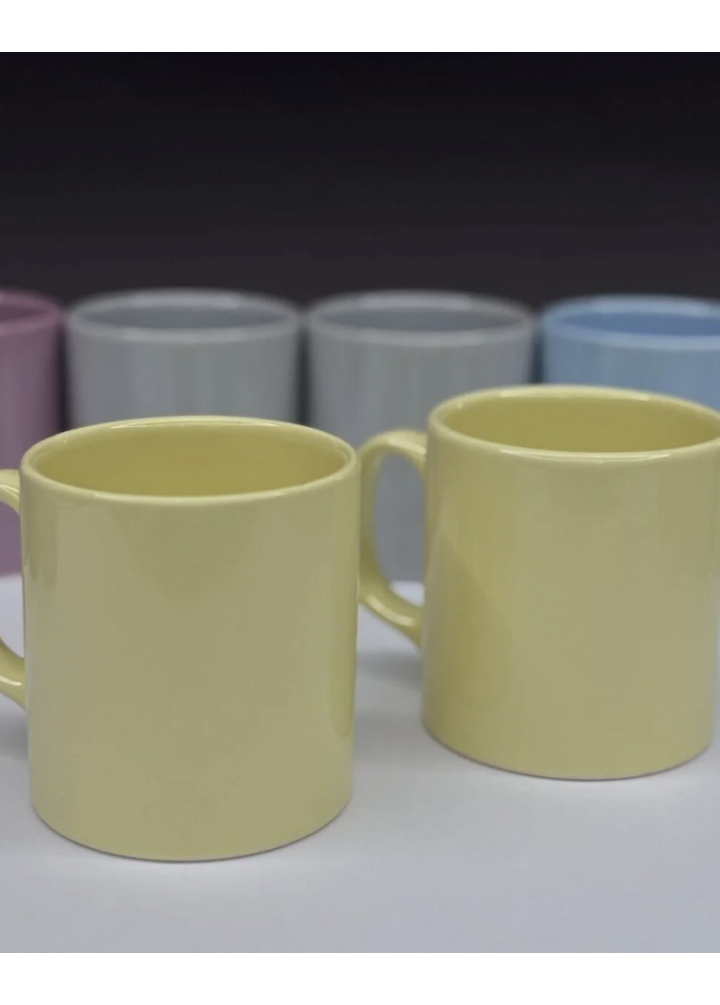 KirLiNova Renkli Seramik Kupa – 2 Kişilik Set