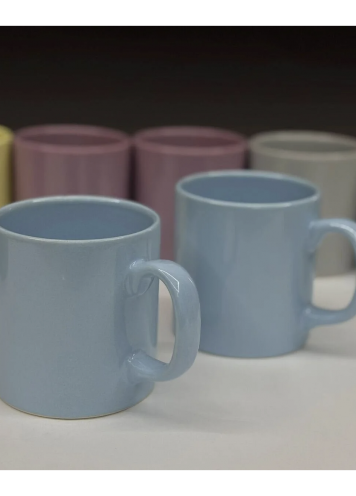 KirLiNova Renkli Seramik Kupa – 2 Kişilik Set